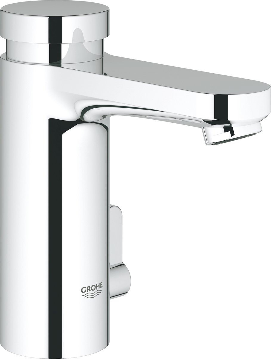 Grohe Eurosmart Cosmopolitan T wastafelkraan zelfsluitend met menging looptijd 7 sec. chroom 36317000