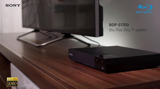 Sony BDP-S1700 - Zwart