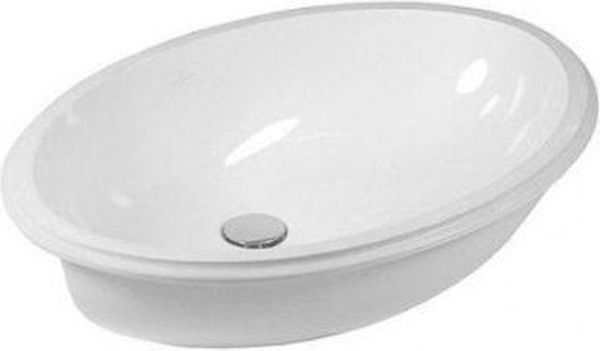 Villeroy & Boch Villeroy en Boch Evana onderbouwwastafel 50x35cm 61470001 - Blanco