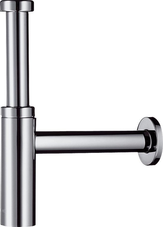 Hansgrohe Flowstar S Premium designbekersifon 5/4 met muurbuis met rozet chroom 52105000