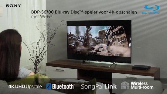 Sony BDP-S6700 - Zwart