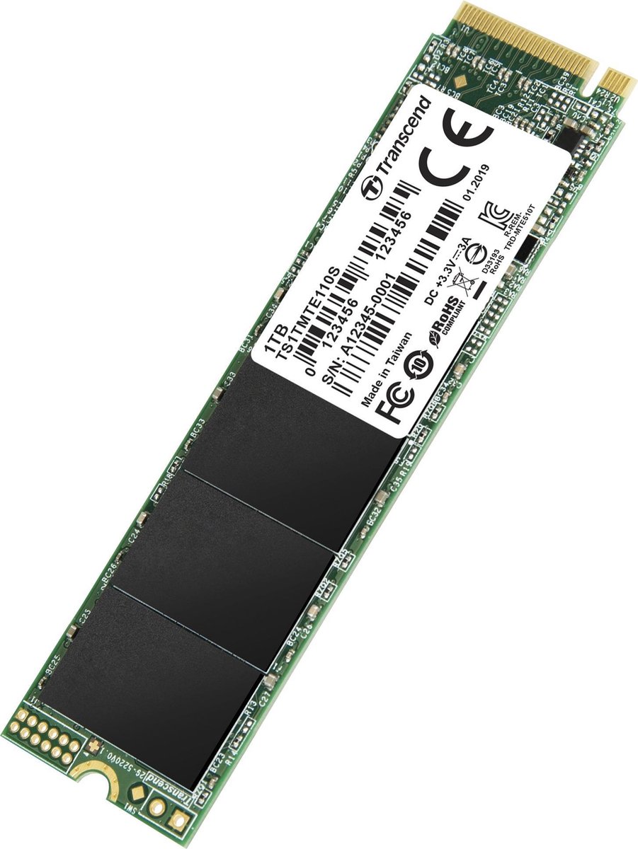 Transcend 110S internal solid state drive M.2 1000 GB PCI Express NVMe