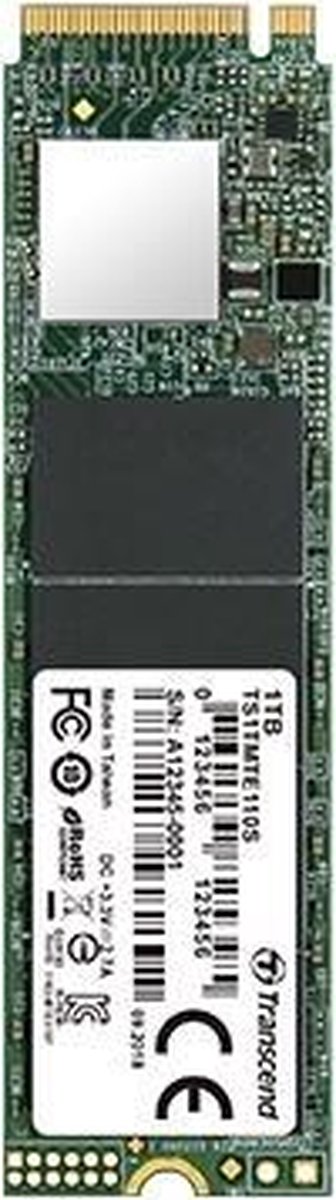 Transcend 110S internal solid state drive M.2 1000 GB PCI Express NVMe