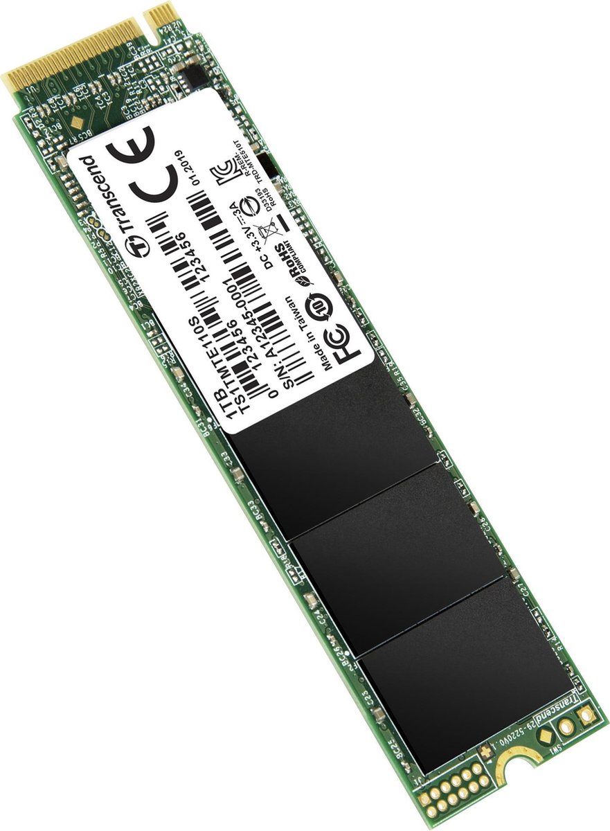 Transcend 110S internal solid state drive M.2 1000 GB PCI Express NVMe