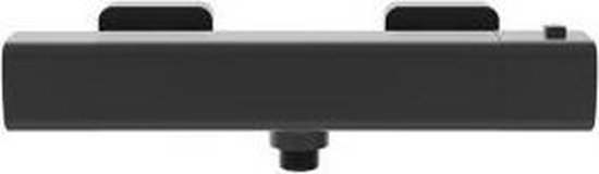 Wiesbaden Rain thermostatische douchemengkraan mat- 29.3610 - Zwart