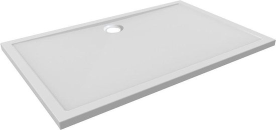 Wiesbaden Douchebak acryl 160x90x4 21.3517 - Wit