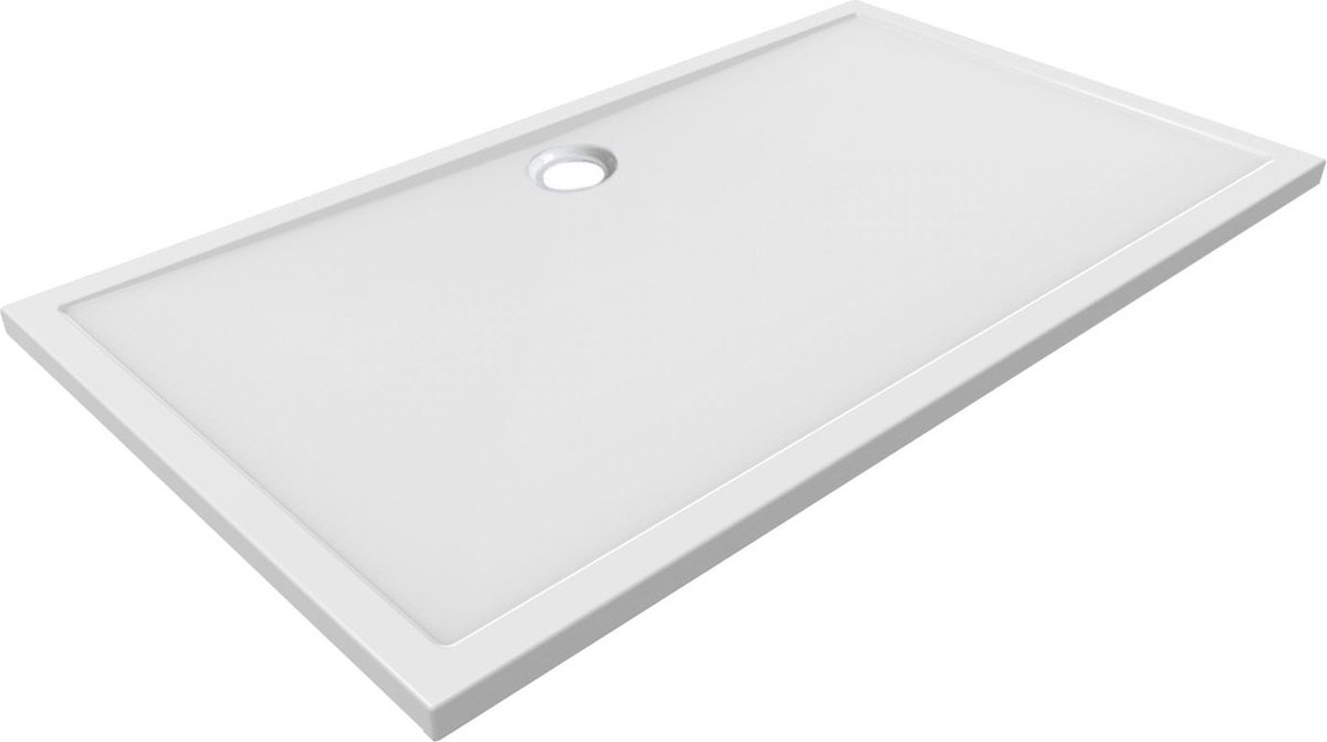 Wiesbaden Douchebak acryl 160x90x4 21.3517 - Wit