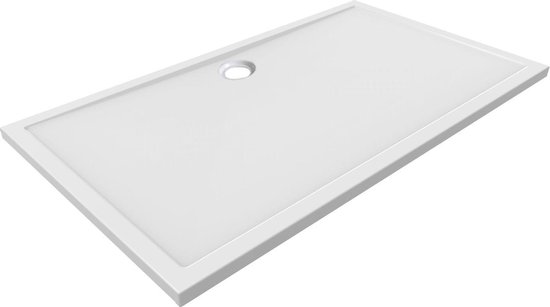 Wiesbaden Douchebak acryl 160x90x4 21.3517 - Wit