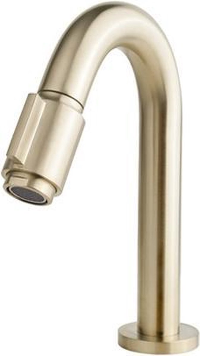 Wiesbaden Victoria luxe toiletkraan 1/2''geborsteld messing 22.5730 - Goud