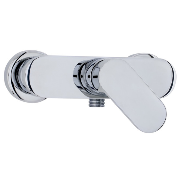 NEMO Spring Nera douchemengkraan eengreeps zonder douchegarnituur wandmontage 2trapsbinnenwerk chroom 109720003