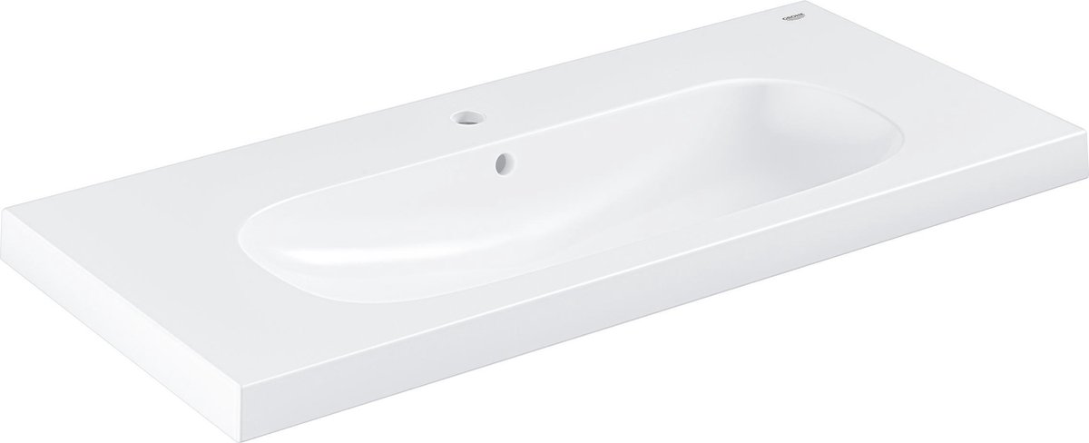 Grohe Euro keramiek meubelwastafel 100 cm hygiene coating 3958500h - Blanco