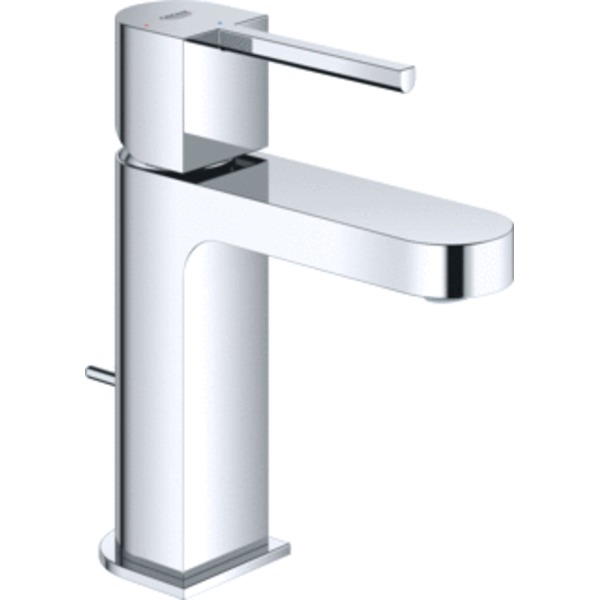 Grohe Plus 1-gats wastafelkraan S-size met waste chroom 23870003