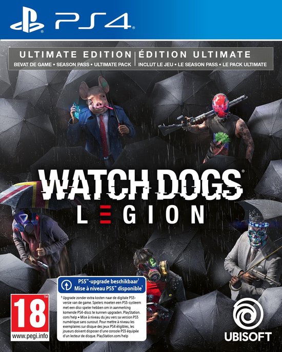 Ubisoft Watch Dogs Legion - Ultimate Edition | PlayStation 4