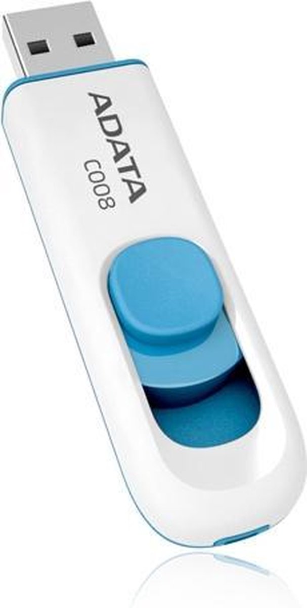 ADATA Classic USB 2.0 C008 - USB-stick - 64 GB - Wit