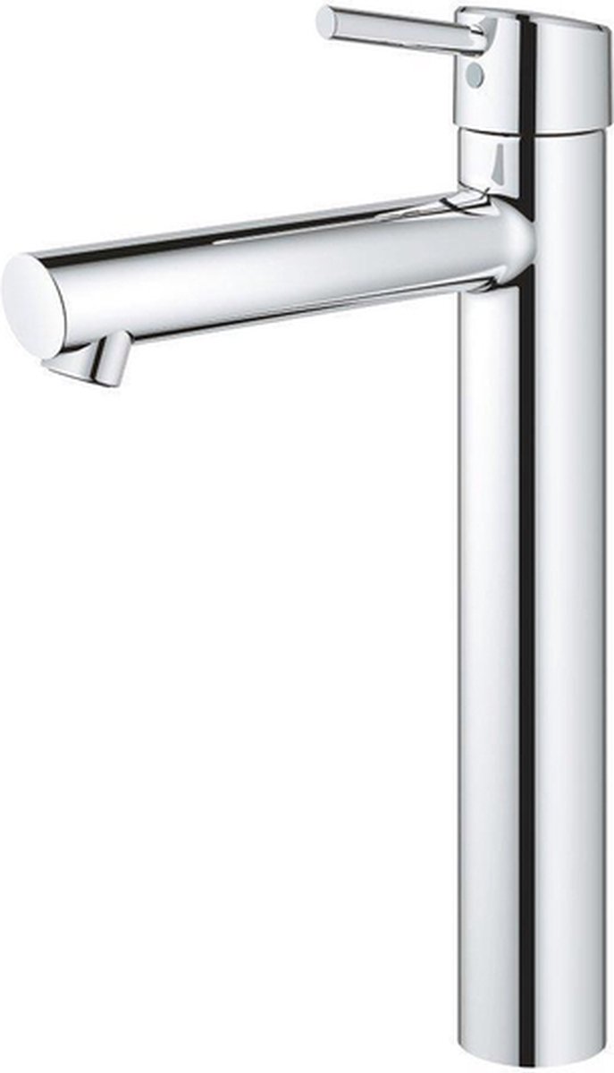 Grohe Concetto 1-gats wastafelkraan xl-size m. gladde body chroom 23920001