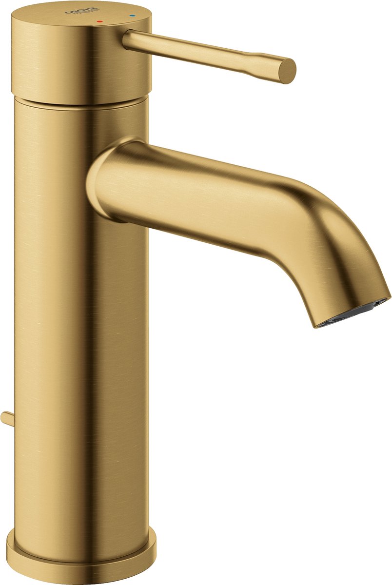 Grohe Essence New wastafekraan S-size met waste brushed cool sunrise 23589gn1 - Goud