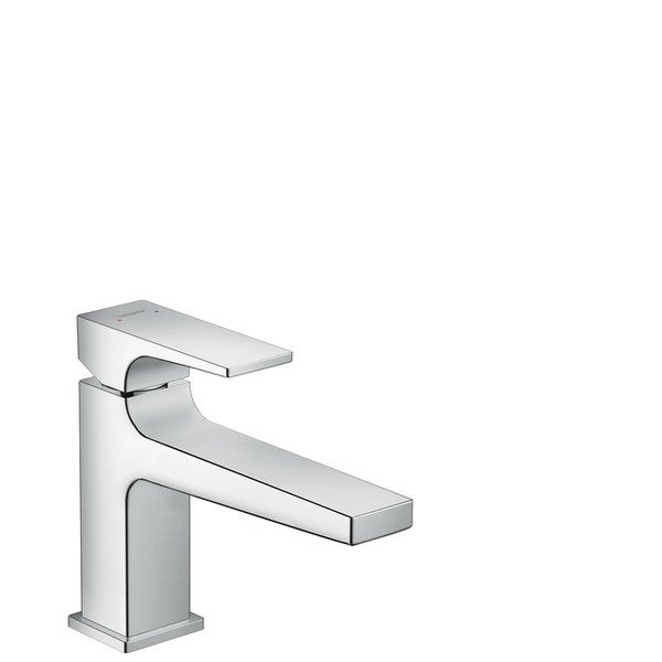 Hansgrohe Metropol wastafelkraan 100 met push open chroom 32502000