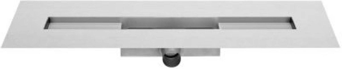 Easy drain Easydrain Compact 50 taf low tegel douchegoot 90cm m1 waterslot 50 mm rvs edm1taflt90050