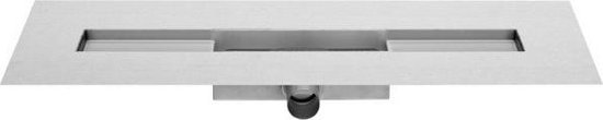 Easy drain Easydrain Compact 30 taf low zero douchegoot 80cm m1 waterslot 30 mm rvs geborsteld edm1taflz80030