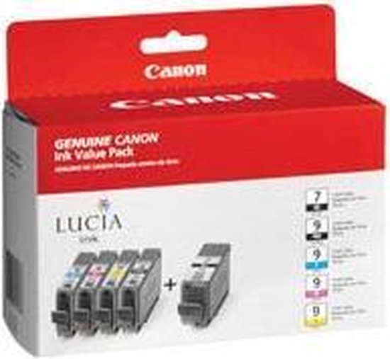 Canon PGI-9 - Inktcartridge / / Cyaan / Magenta / Geel / Pigment - Zwart