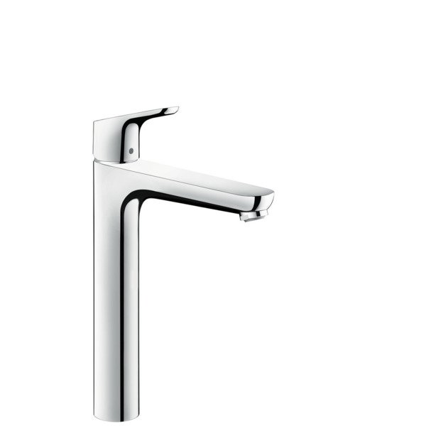 Hansgrohe Focus wastafelkraan verhoogd met waste chroom 31531000