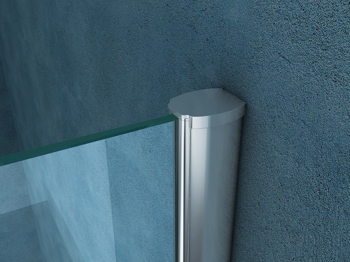 Xellanz eco Inloopdouche met muurprofiel 70x200cm, 8 mm Nano 20.4049