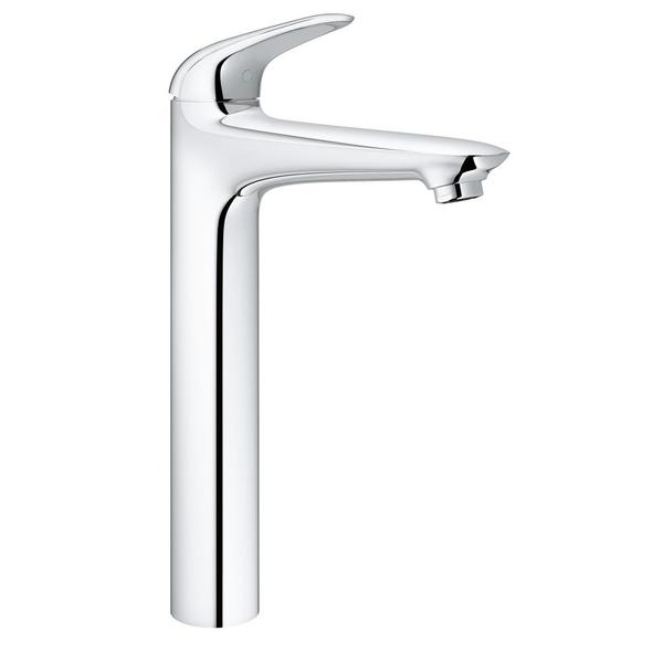 Grohe Wave New wastafelkraan XL size met push open garnituur chroom 23585001