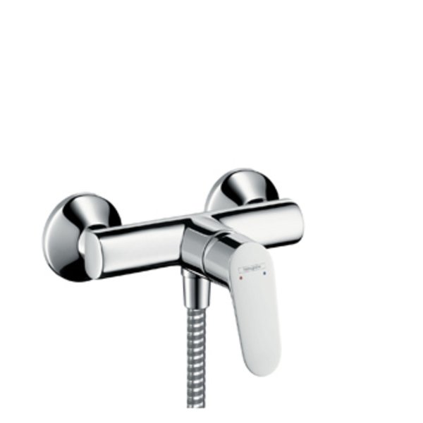 Hansgrohe Focus 1-greeps douchekraan EcoSmart met koppelingen chroom 31968000