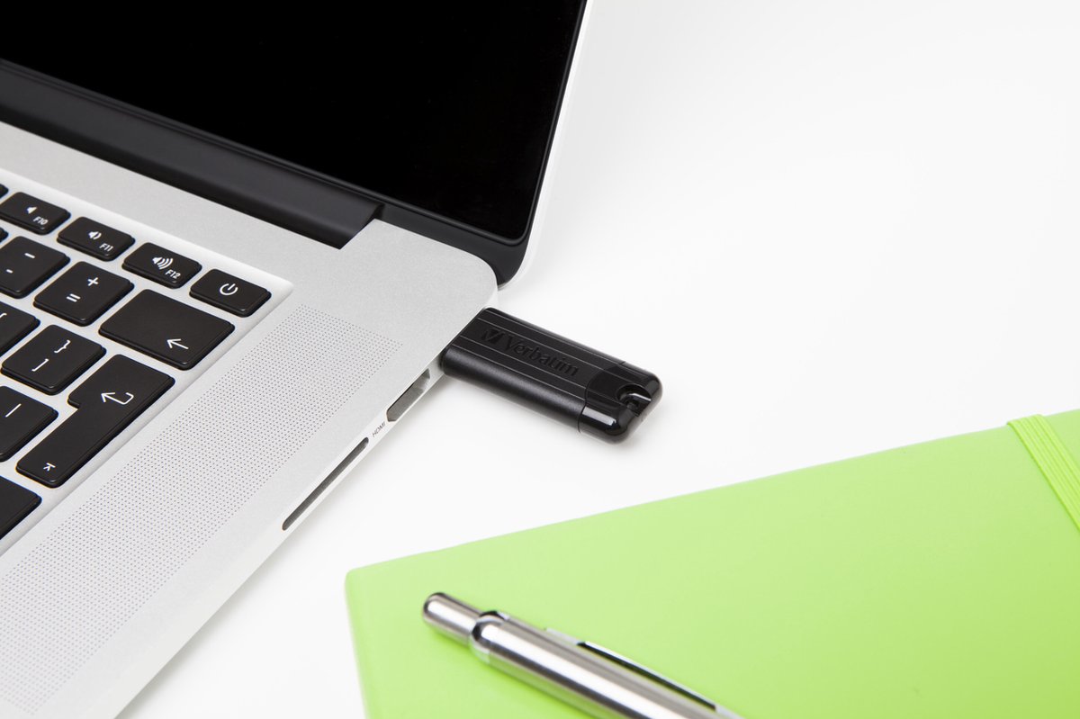 Verbatim PinStripe 3.0 - USB-Stick 3.0 256GB  - - Zwart