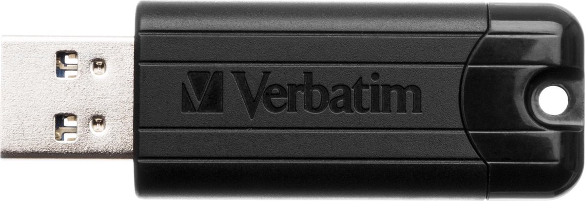 Verbatim PinStripe 3.0 - USB-Stick 3.0 256GB  - - Zwart