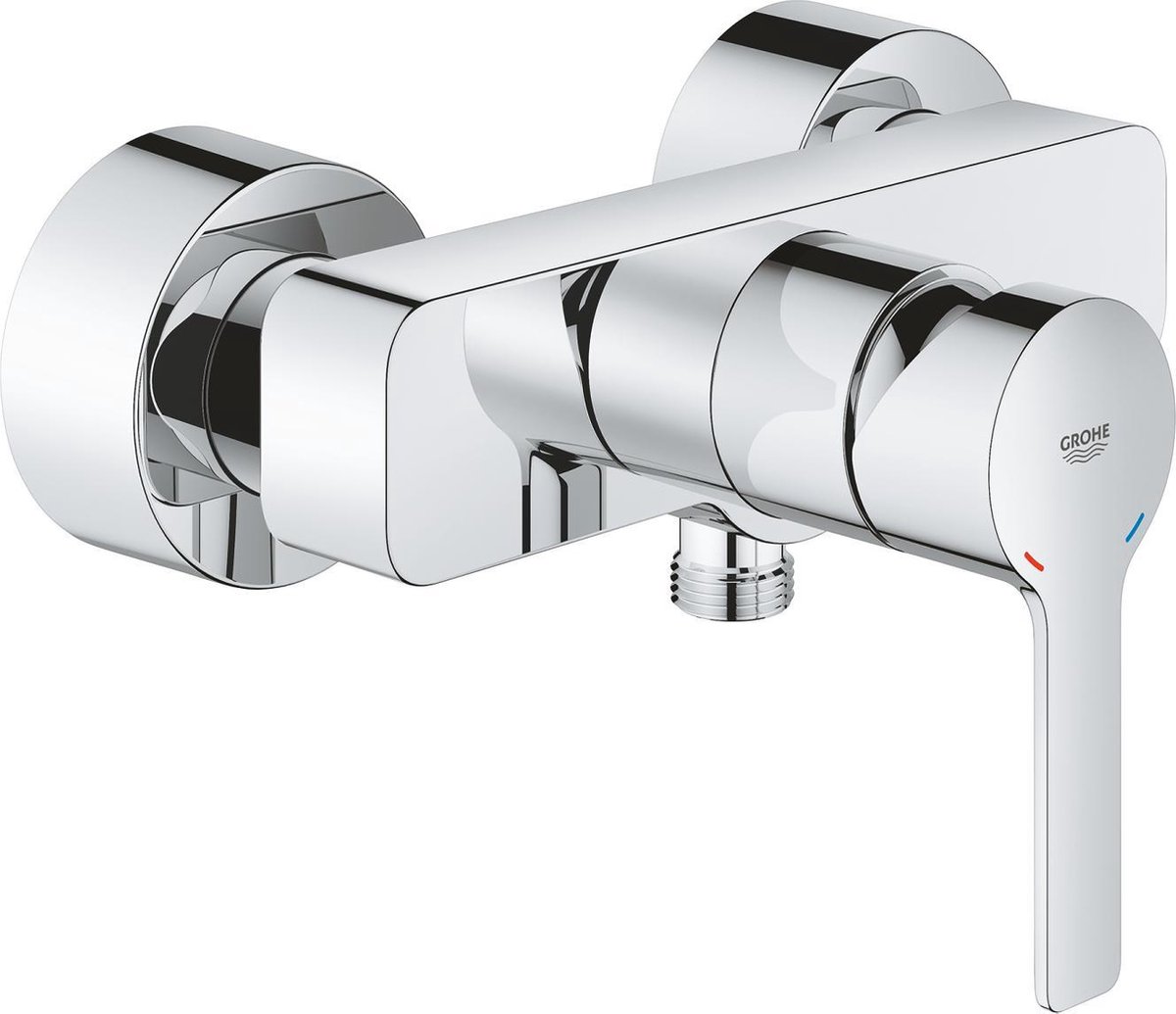 Grohe Lineare New douchekraan met koppelingen chroom 33865001