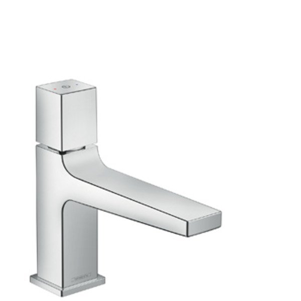 Hansgrohe Metropol wastafelkraan 100 met afvoergarn. chroom 32570000