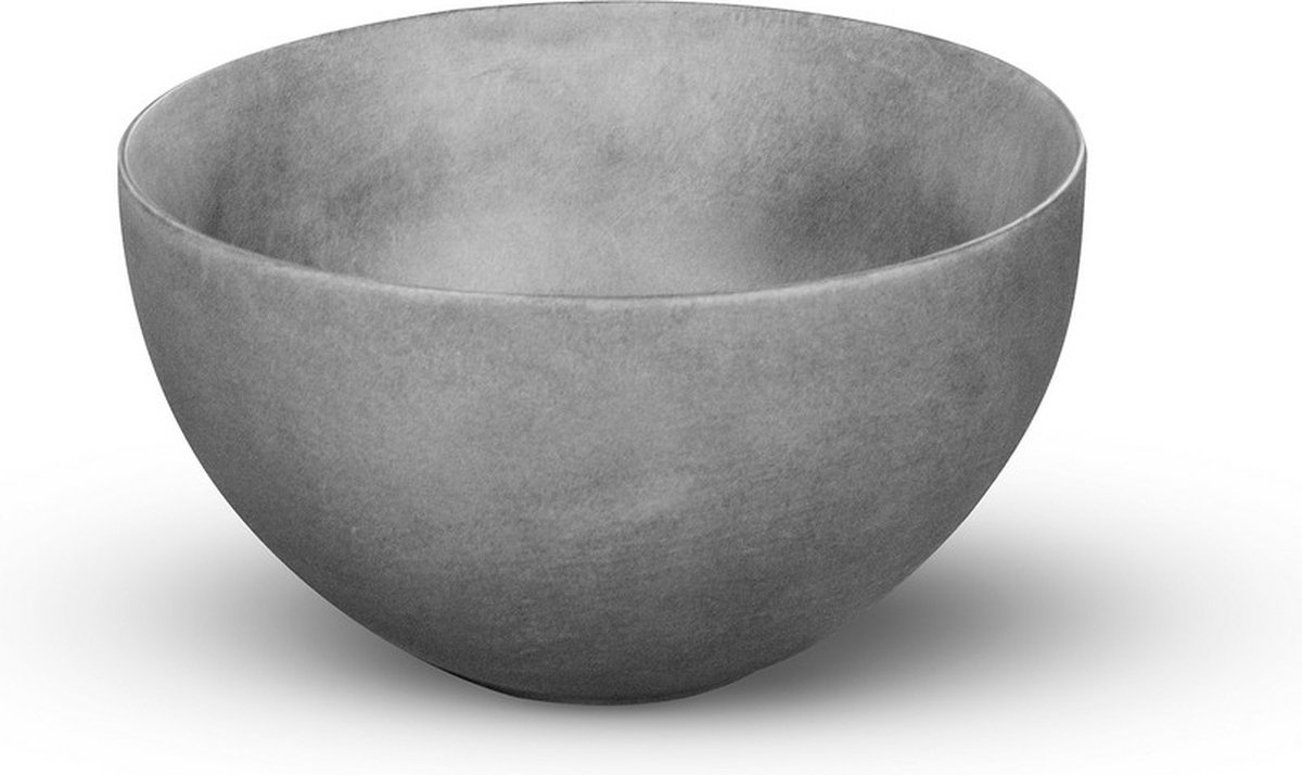 Looox Sink Ceramic Raw Small Waskom / fontein 23cm donker WWKS23DG - Grijs