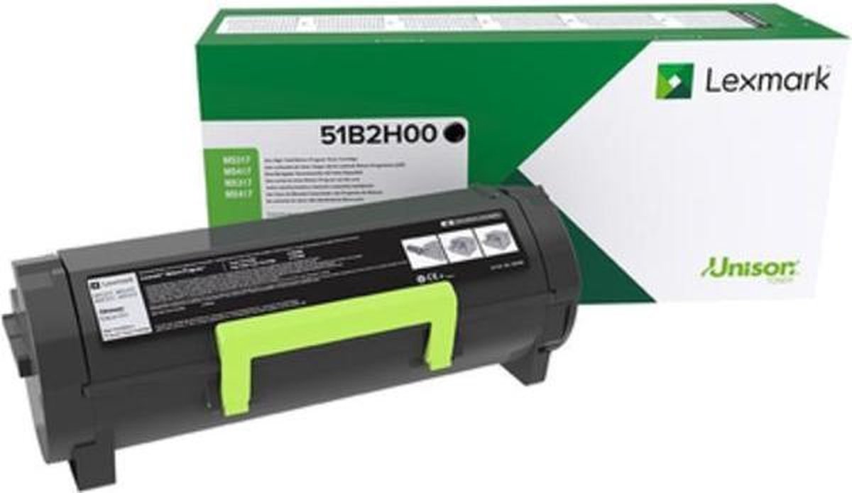 Lexmark 51B2H00 tonercartridge Original 1 stuk(s) - Zwart