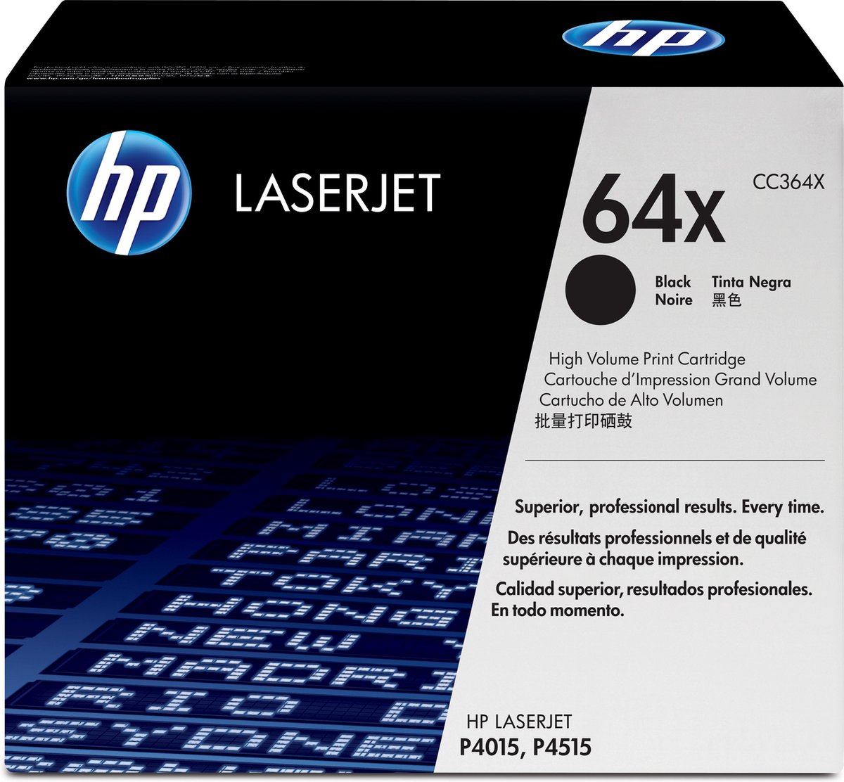 HP 64X - Tonercartridge / / Hoge Capaciteit - Zwart