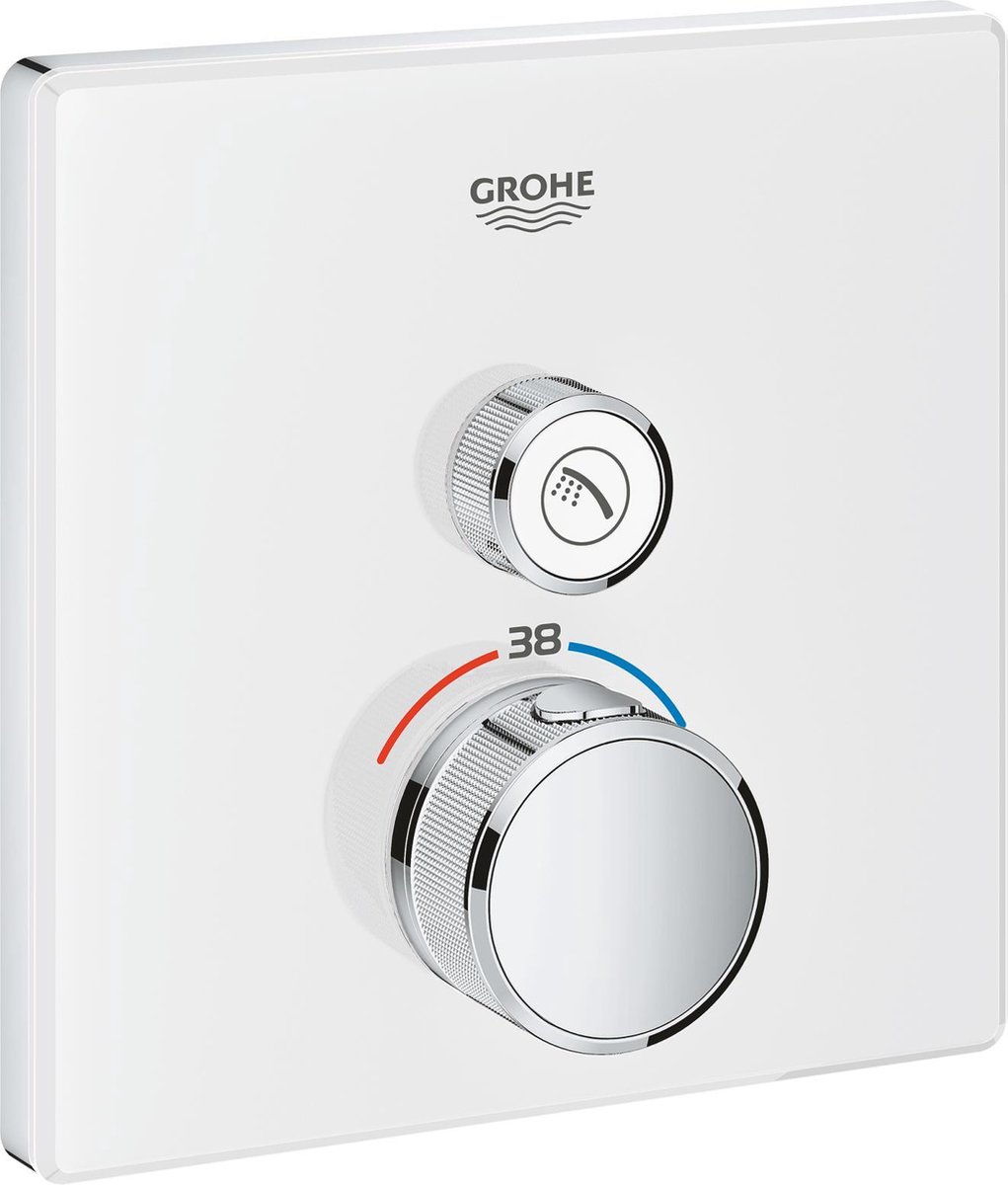 Grohe SmartControl afbouwdeel voor inbouwkraan thermostatisch vierkant 29153LS0 - Blanco