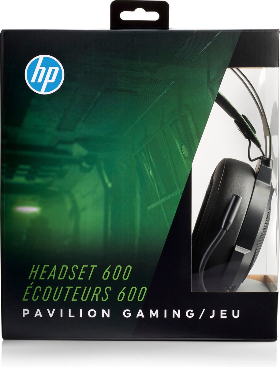 HP Pav Gam 600 Grn Headset