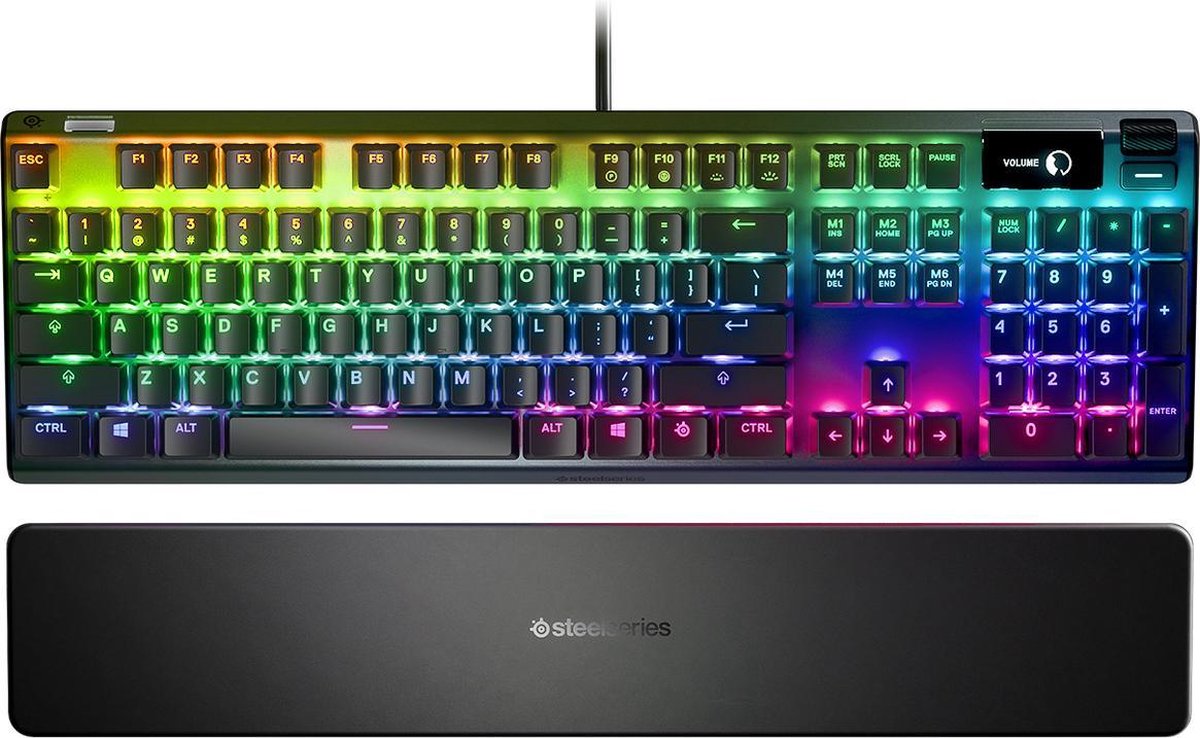 Steelseries Apex Pro - Azerty - Mechanisch Gaming Toetsenbord Aanpasbare Omnipoint switches – OLED display - RGB