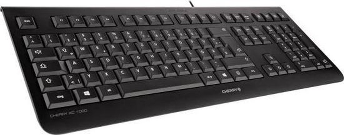 Cherry KC 1000 toetsenbord USB QWERTY Engels - Zwart
