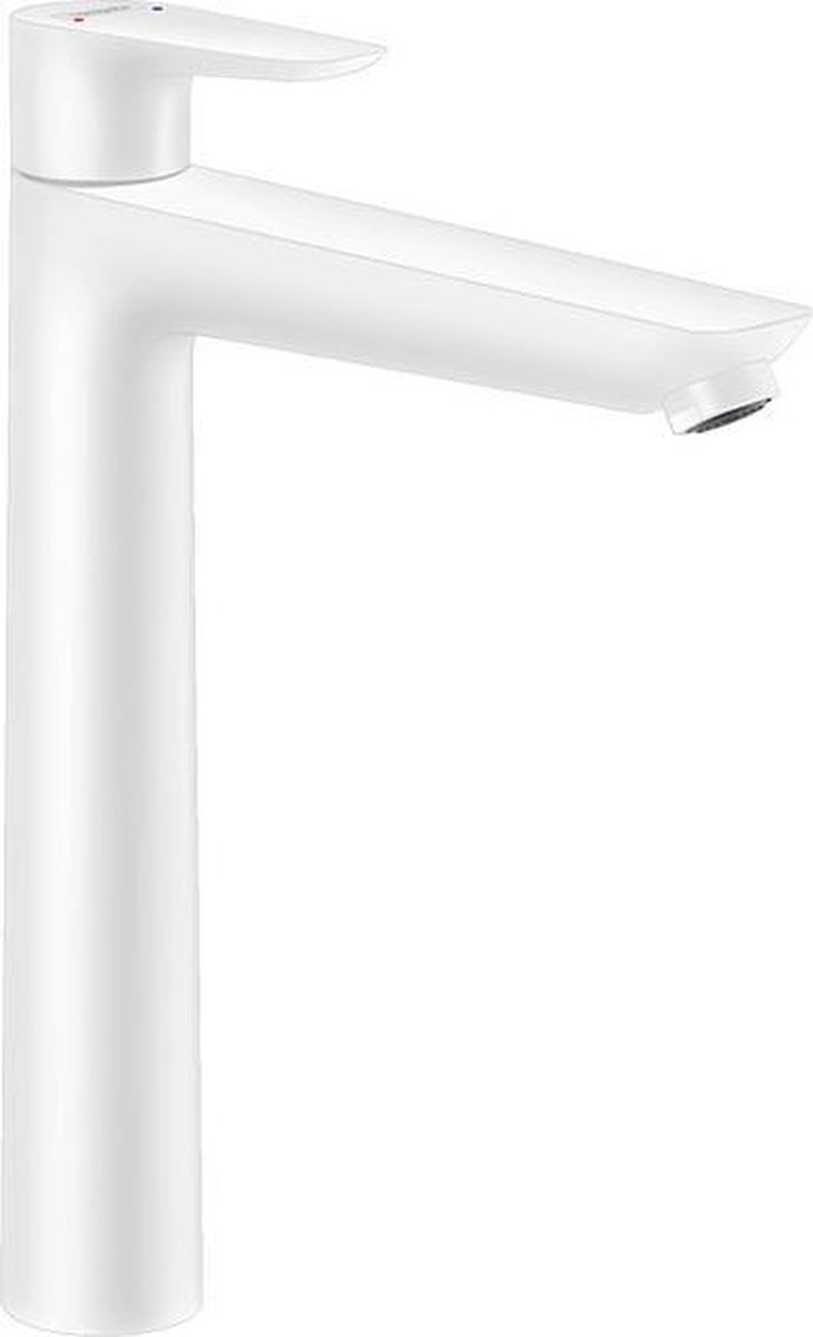 Hansgrohe Talis E 1-gats wastafelkraan verhoogd 240 met waste mat 71716700 - Blanco