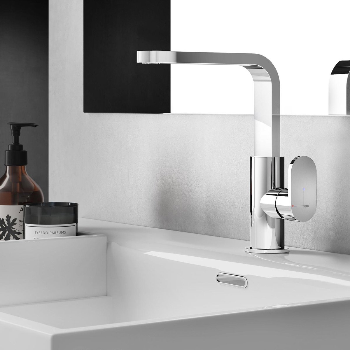 Hotbath Friendo wastafelmengkraan F004 chroom F004CR