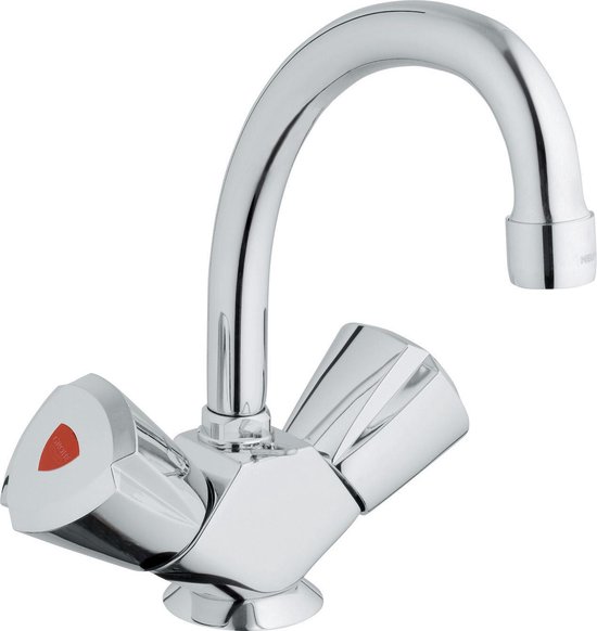 Grohe Costa Trend wastafelkraan met ketting chroom 21102000