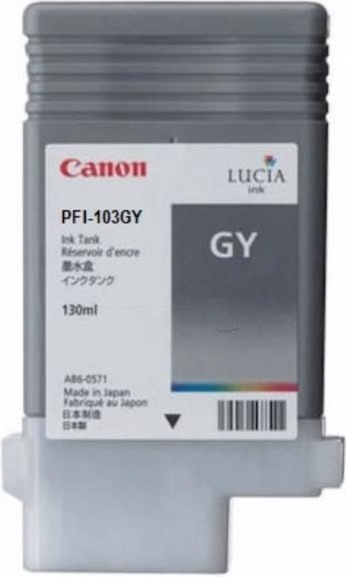 Canon Canon PFI-103GY - Inktcartridge / - Grijs