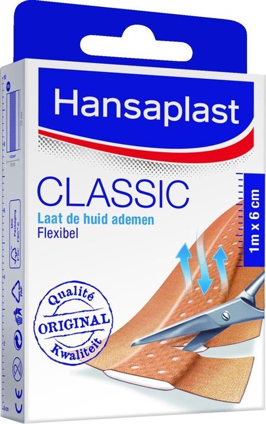Hansaplast Pleisters - Classic 1m x 6cm