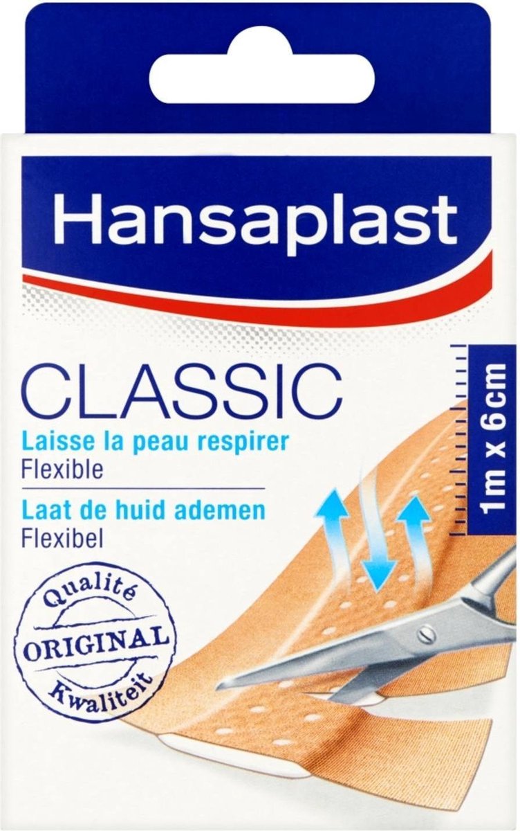 Hansaplast Pleisters - Classic 1m x 6cm