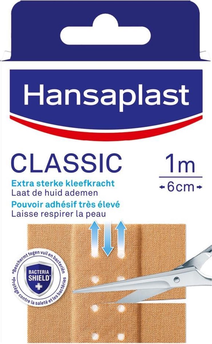 Hansaplast Pleisters - Classic 1m x 6cm