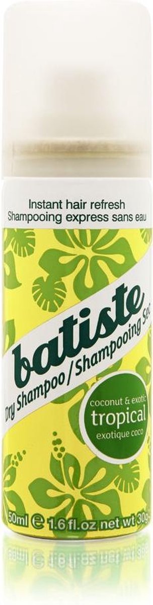 Batiste Droogshampoo - Mini Tropica 50 ml