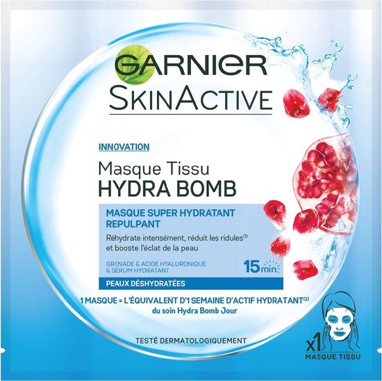 Garnier - Skin Naturals Hydra Bomb Masker - 30 ml