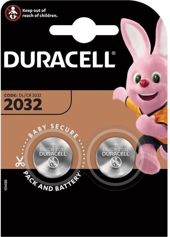Duracell Specialty 2032 Lithium-knoopcelbatterij 3V 2 stuks