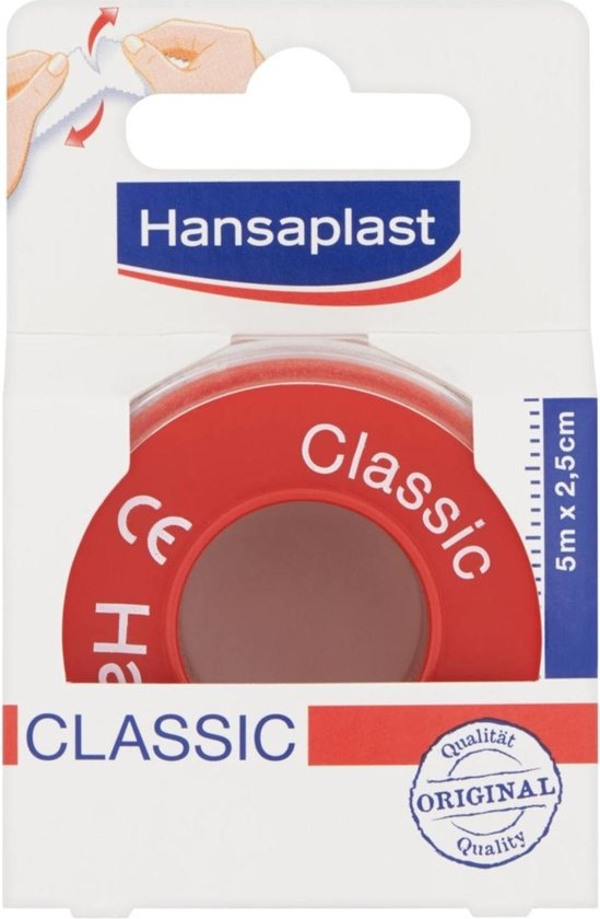 Hansaplast Hechtpleister - Classic 5 m x 2,5 cm